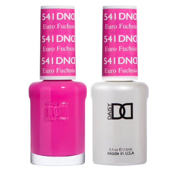 DND541 - Matching Gel & Nail Polish - Euro Fuchsia