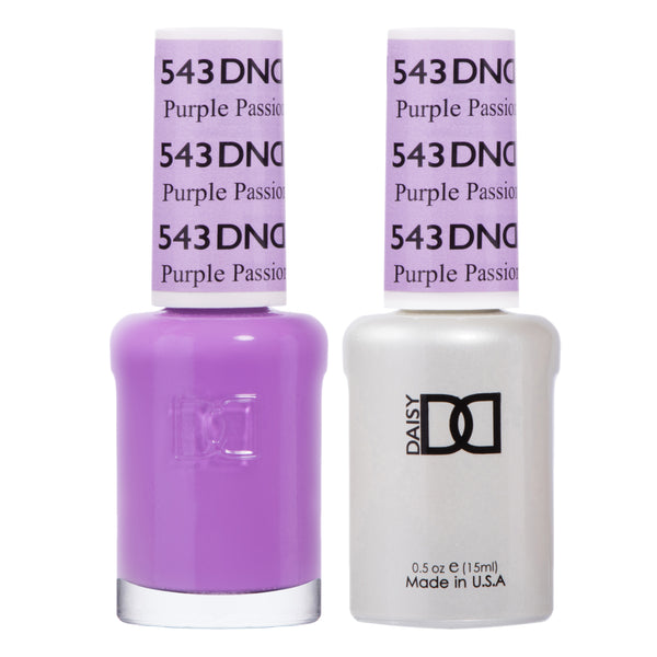 DND543 - Matching Gel & Nail Polish - Purple Passion