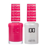 DND557 - Matching Gel & Nail Polish - Hot Raspberry