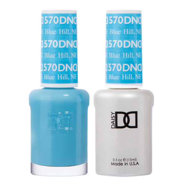 DND570 -  Matching Gel & Nail Polish - Blue Hill