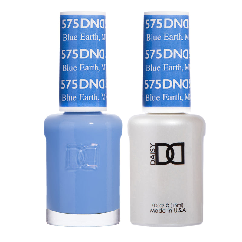 DND575 -  Matching Gel & Nail Polish - Blue Earth