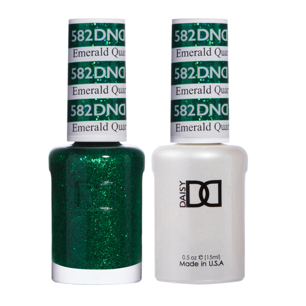 DND582 - Matching Gel & Nail Polish - Emerald Quartz