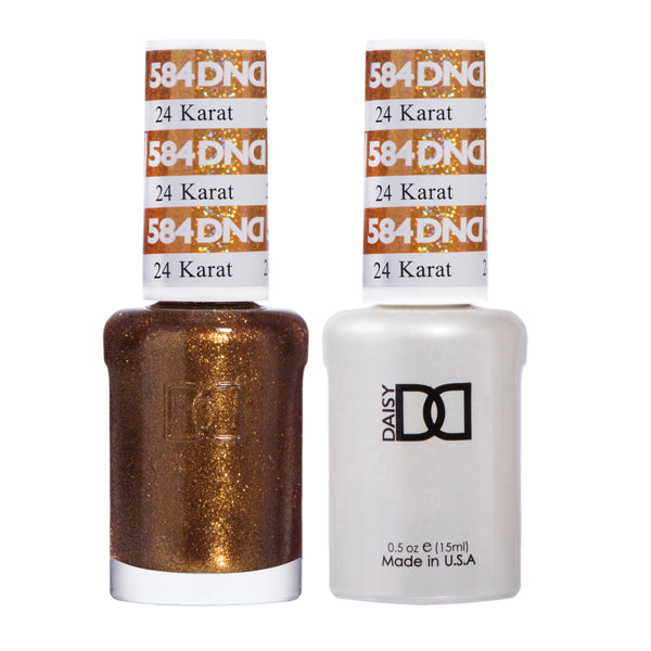 DND584 - Matching Gel & Nail Polish - 24 Karat