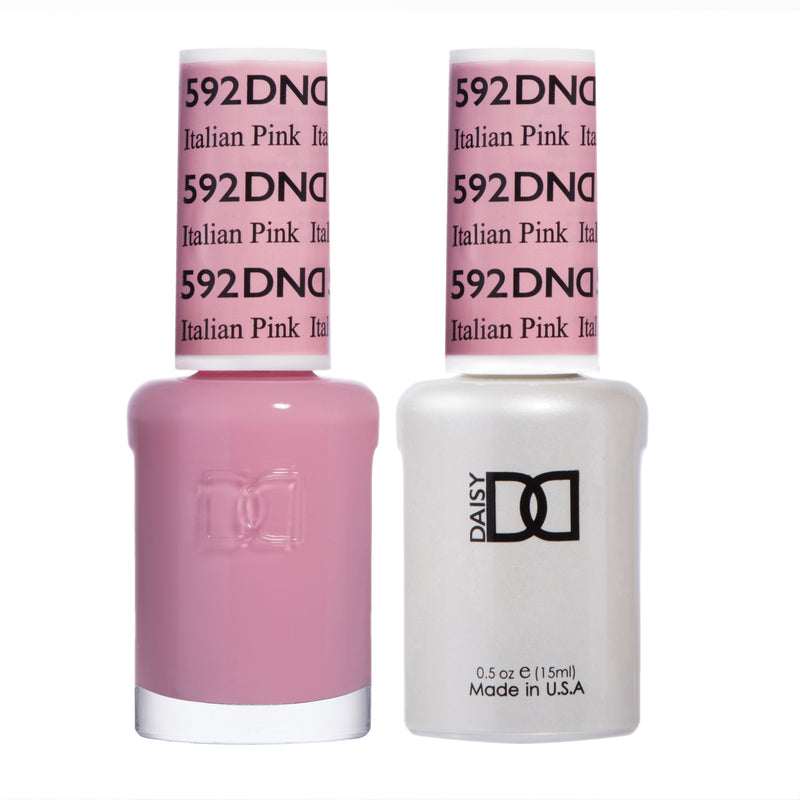 DND592 -  Matching Gel & Nail Polish - Italian Pink