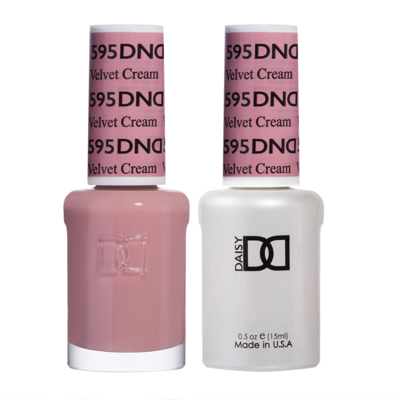 DND595 - Matching Gel & Nail Polish - Velvet Cream