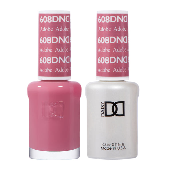 DND608 - Matching Gel & Nail Polish - Adobe