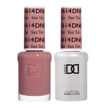 DND614 -  Matching Gel & Nail Polish - Sun Tan