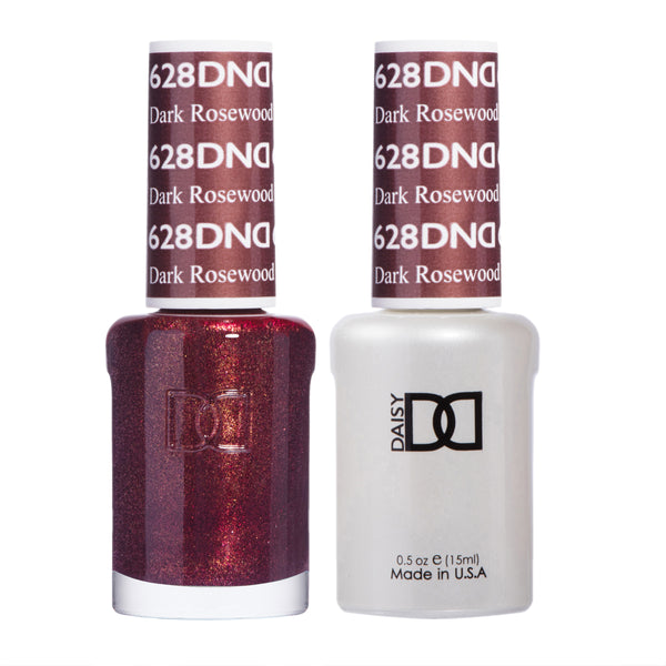 DND628 - Matching Gel & Nail Polish - Dark Rosewood