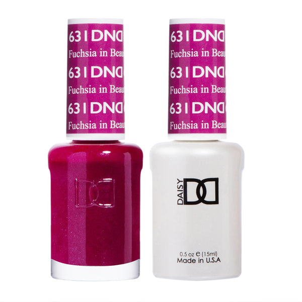 DND631 - Matching Gel & Nail Polish - Fuchsia In Beauty