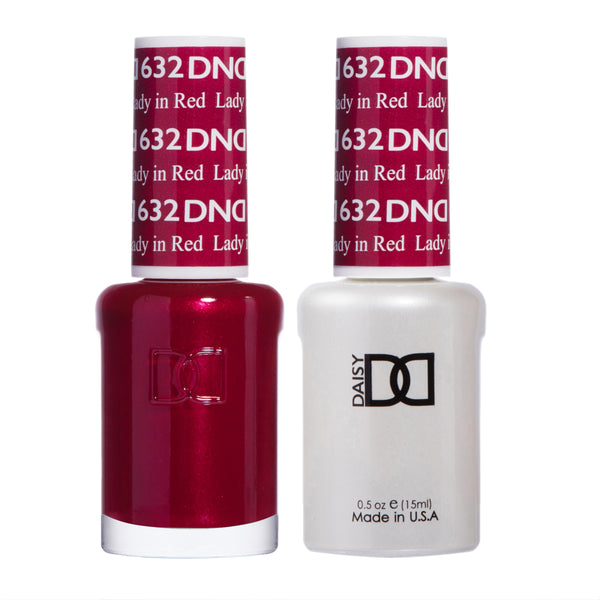 DND632 - Matching Gel & Nail Polish - Lady Red