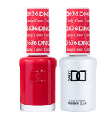 DND636 - Matching Gel & Nail Polish - Candy Cane