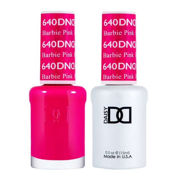 DND640 - Matching Gel & Nail Polish - Barbie Pink