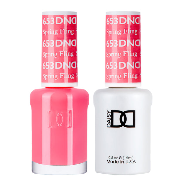 DND653 - Matching Gel & Nail Polish - Spring Fling