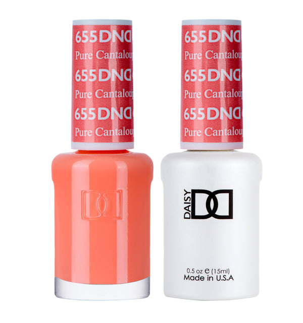 DND655 - Matching Gel & Nail Polish - Pure Cantaloupe