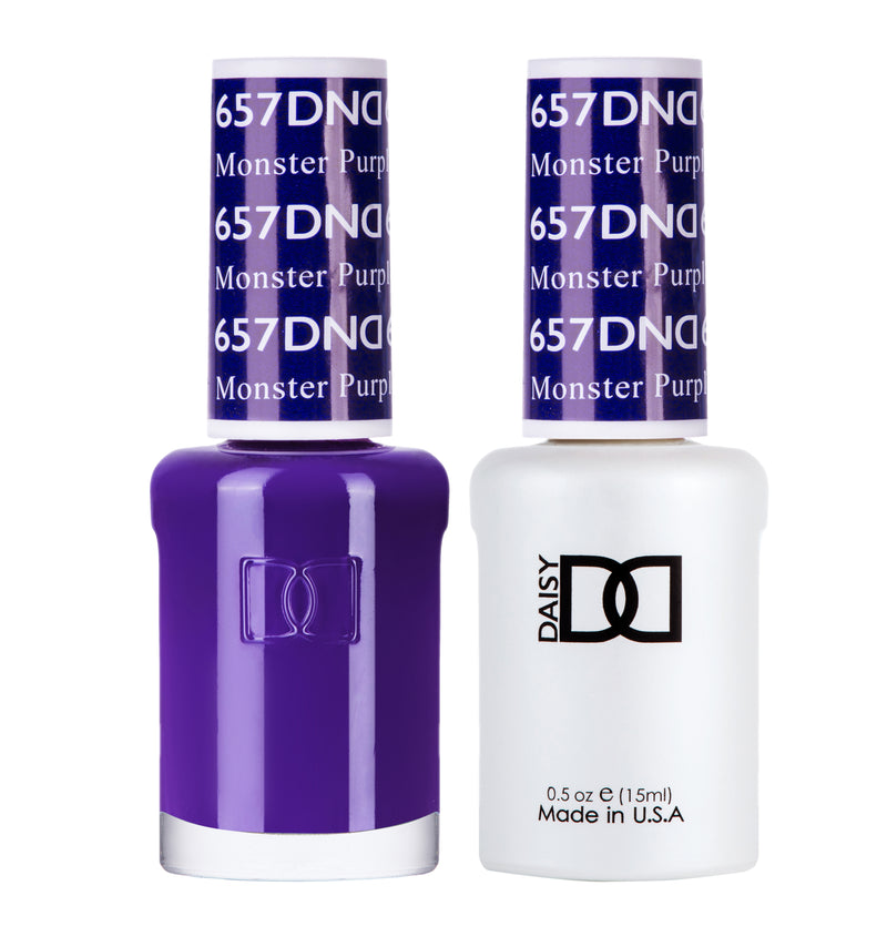 DND657 - Matching Gel & Nail Polish - Monster Purple