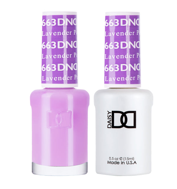 DND663 - Matching Gel & Nail Polish - Lavender Pop