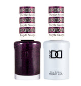 DND674 - Matching Gel & Nail Polish - Purple Scorpio