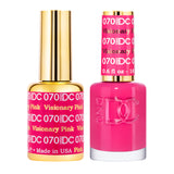 DC070 - Matching Gel & Nail Polish - Visionary Pink