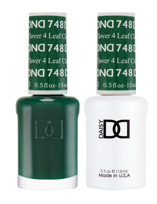 DND748 - Matching Gel & Nail Polish - 4 Leaf Clover