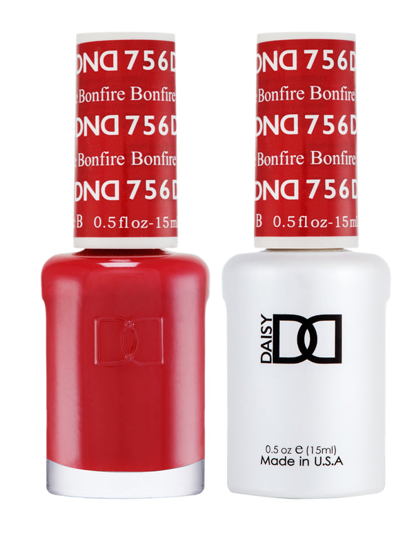 DND756 -  Matching Gel & Nail Polish - Bonfire