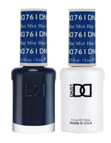 DND761 -  Matching Gel & Nail Polish - Blue Mist