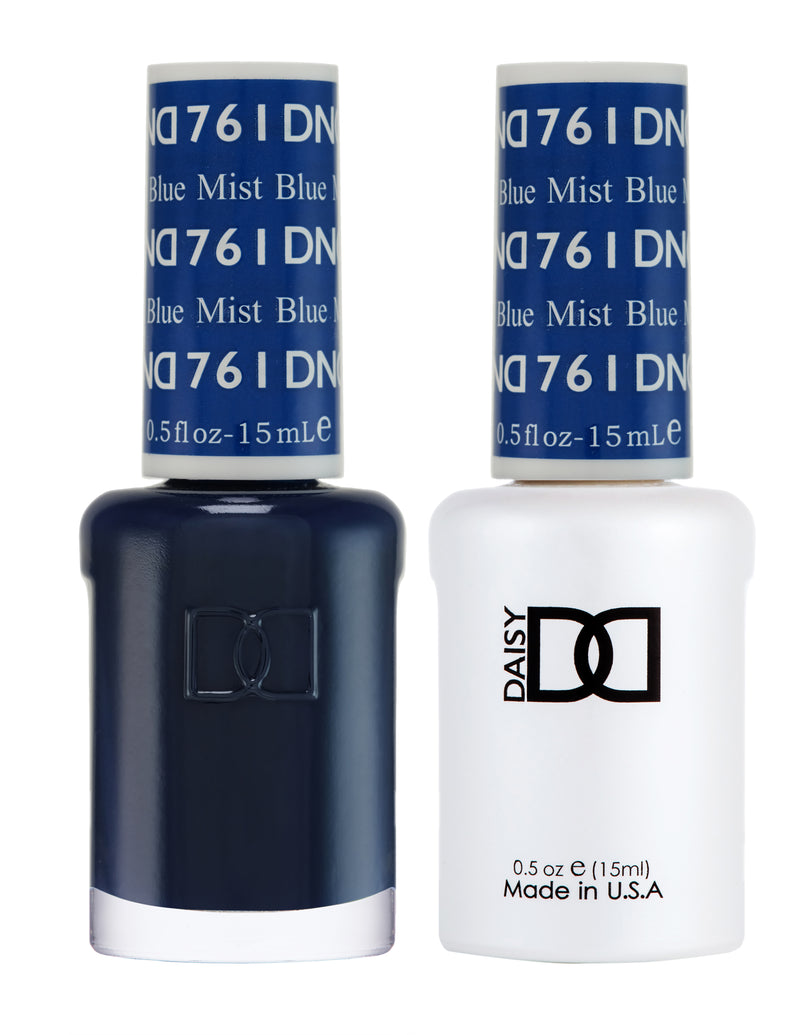 DND761 -  Matching Gel & Nail Polish - Blue Mist