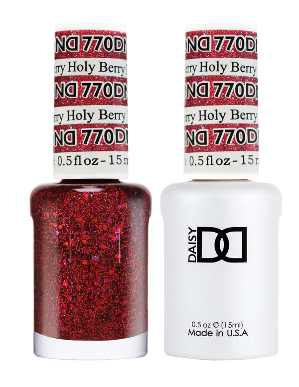 DND770 - Matching Gel & Nail Polish - Holy Berry