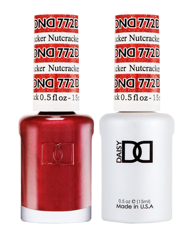 DND772 - Matching Gel & Nail Polish - Nutcracker