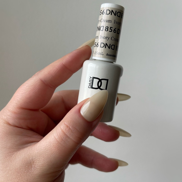DND856 - Matching Gel & Nail Polish - Ivory Cream