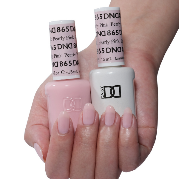 DND865 - Matching Gel & Nail Polish - Pearly Pink