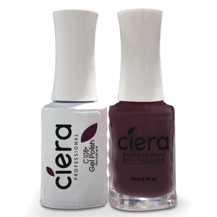 CIE108 - CIERA MATCHING GEL & LACQUER POLISH 0.5oz/15ml