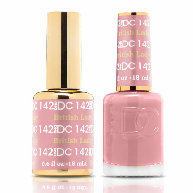 DC142 - Matching Gel & Nail Polish - British Lady