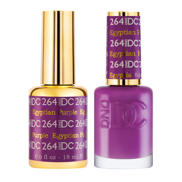 DC264 -  Matching Gel & Nail Polish - Egyptian Purple