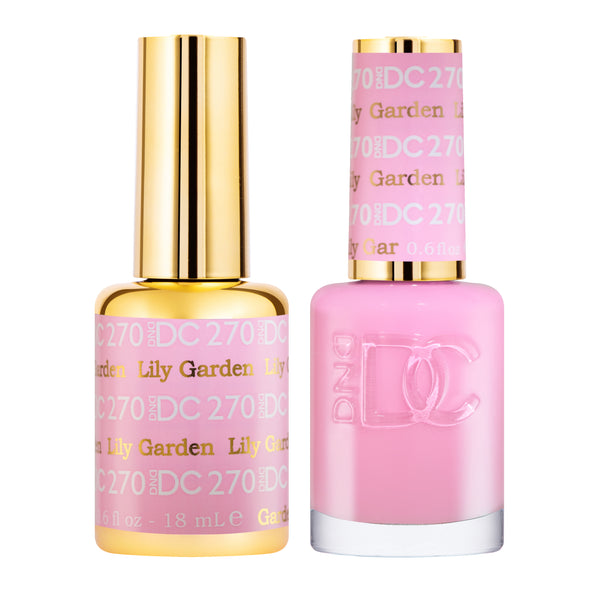 DC270 - Matching Gel & Nail Polish - Lily Garden