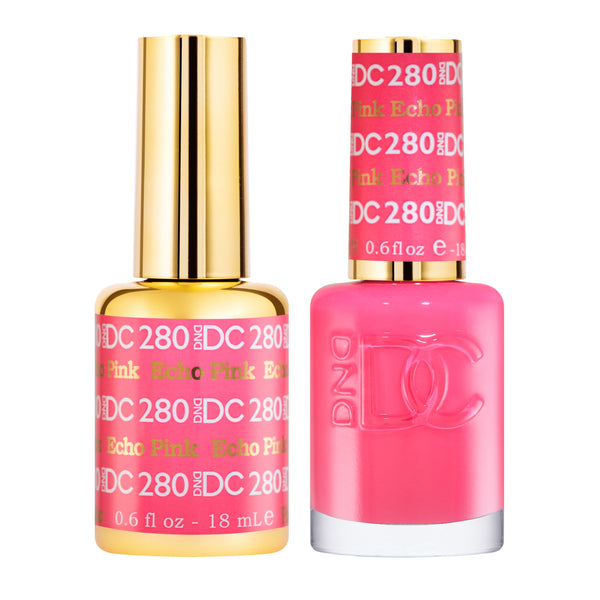 DC280 - Matching Gel & Nail Polish - Echo Pink