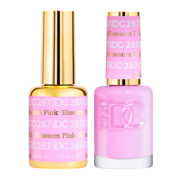 DC287 - Matching Gel & Nail Polish - Blossom Pink