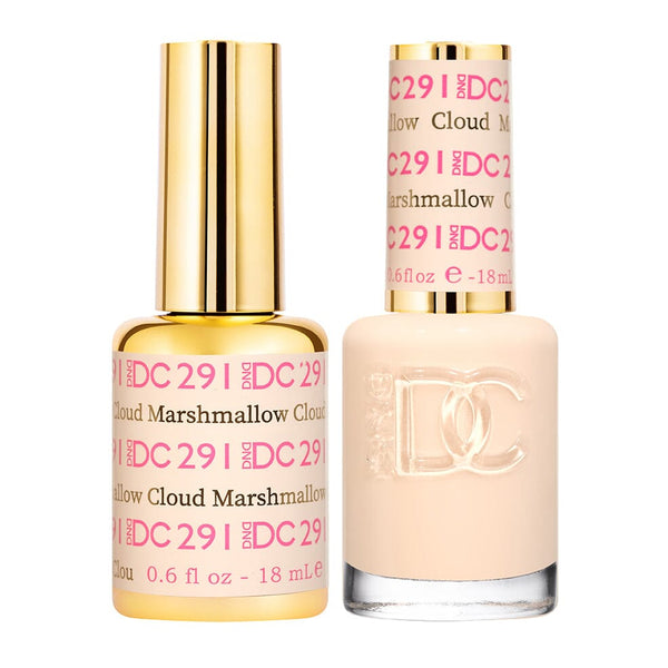 DC291 - Matching Gel & Nail Polish - Marshmallow Cloud