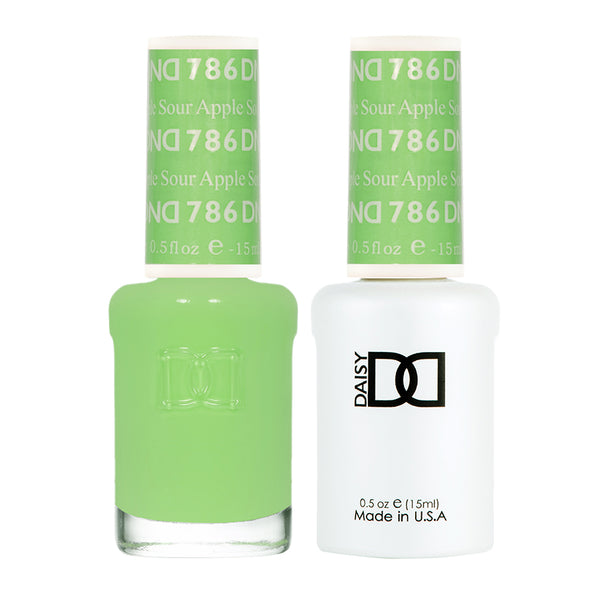 DND786 -  Matching Gel & Nail Polish - Sour Apple