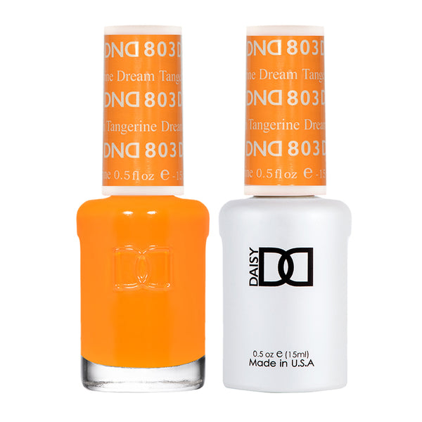 DND803 -  Matching Gel & Nail Polish - Tangerine Dream