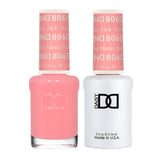 DND806 - Matching Gel & Nail Polish - Pink Matter