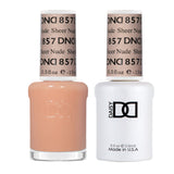 DND857 - Matching Gel & Nail Polish - Sheer Nude