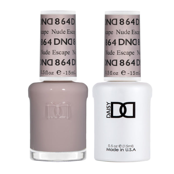 DND864 - Matching Gel & Nail Polish - Nude Escape