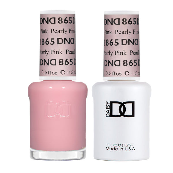 DND865 - Matching Gel & Nail Polish - Pearly Pink