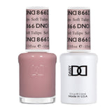 DND866 - Matching Gel & Nail Polish - Soft Tulips