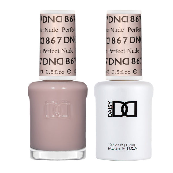 DND867 - Matching Gel & Nail Polish - Perfect Nude