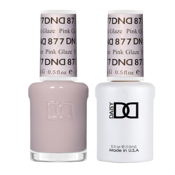 DND877 - Matching Gel & Nail Polish - Pink Glaze