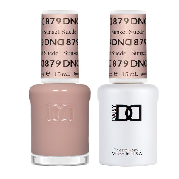 DND879 - Matching Gel & Nail Polish - Sunset Suede