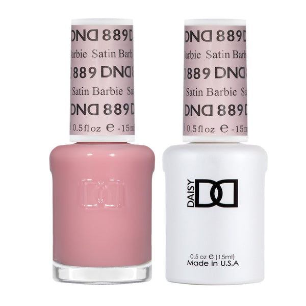 DND889 - Matching Gel & Nail Polish - Satin Barbie