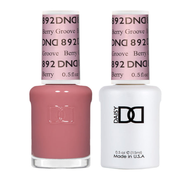 DND892 -  Matching Gel & Nail Polish - Berry Groove