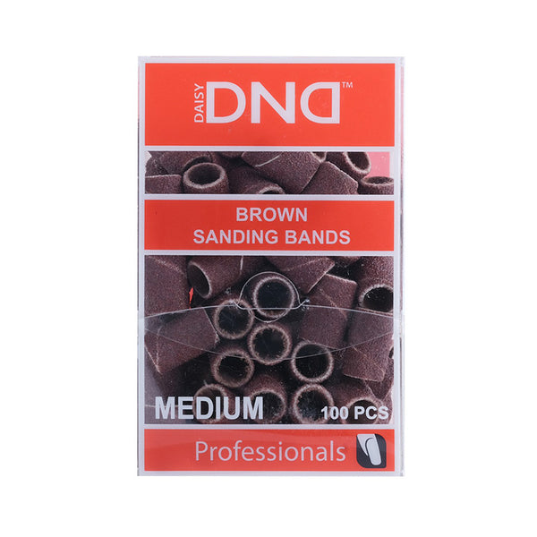 DND - Sanding Band Brown - Medium (100 Pcs)